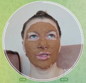Create meme: face masks, face, facial masks at home