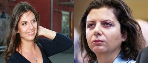 Create meme: Woman, Margarita Simonyan, Simonyan
