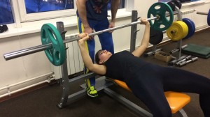 Create meme: gym, training, powerlifting