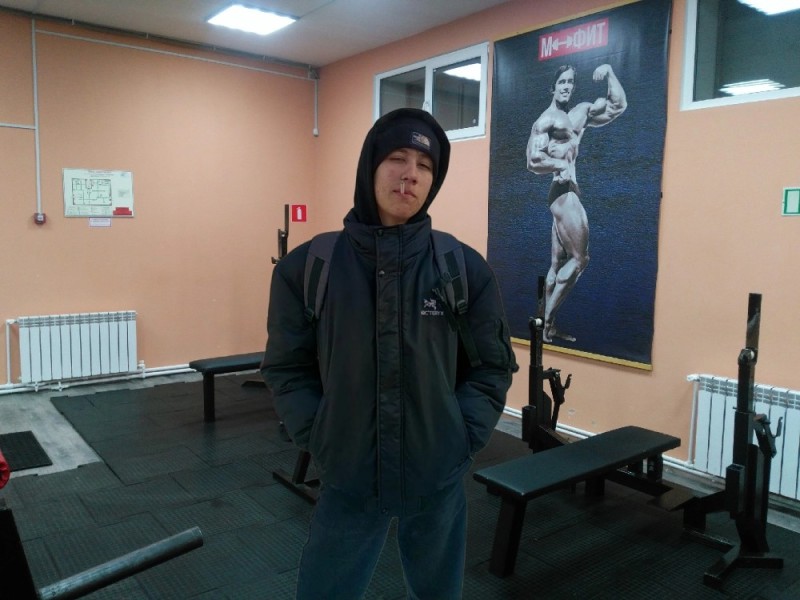 Create meme: fitness room on Gogol Mikhailovsk, male , gym 