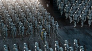 Create meme: attack of the clones, human clones army, clones star wars