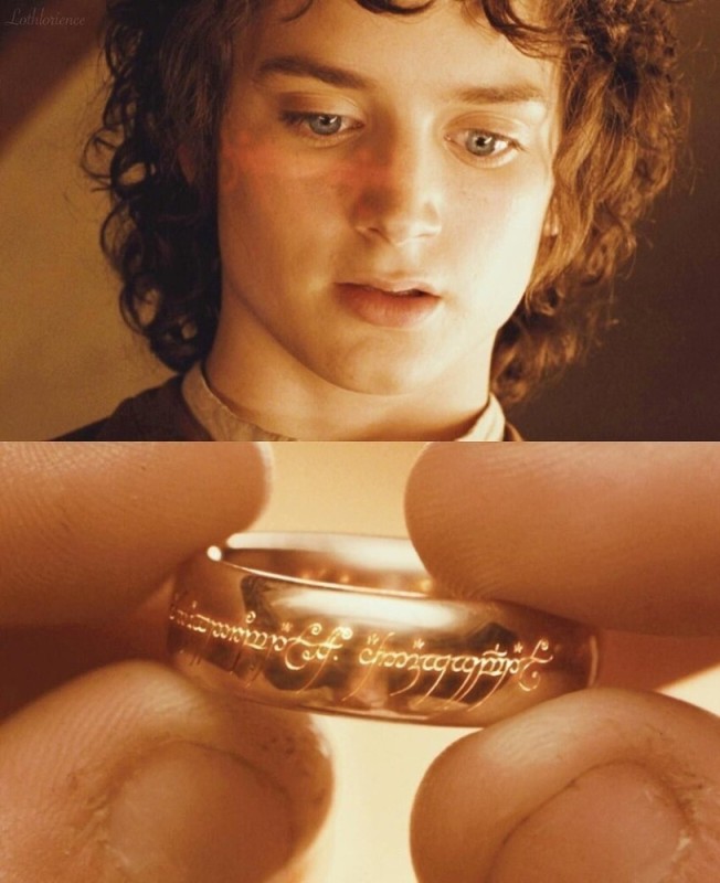 Create meme: the Lord of the rings Frodo, Frodo Baggins The Lord of the Rings, the ring to Frodo