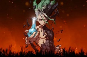 Создать мем: дот стоун аниме, dr stone anime, аниме dr stone