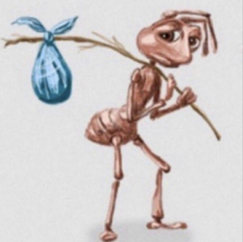 Создать мем: муравьишка, муравей мультяшный, муравей рисунок для детей