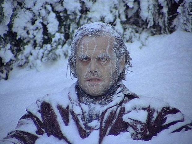 Create meme: Nicholson the shining frozen, Jack Nicholson , Jack Nicholson the shining frozen