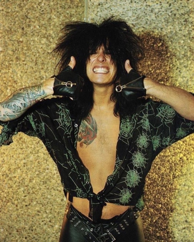 Create meme: nikki sixx in her youth, Nikki Sixx, nikki sixx motley crue