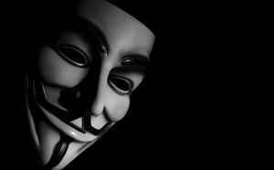 Создать мем: сидя мем анонимус, anonymous, скрытое маской лицо