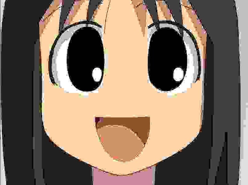 Create meme: anime drawings, azumanga, anime characters