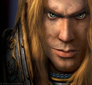 Create meme: Arthas Warcraft 3, Terenas Menetil II, artes warcraft