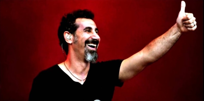 Create meme: Serj Tankian , system of a down pinkpop, sistem of a down