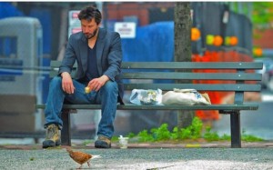 Create meme: sad Keanu meme on the bench, Keanu Reeves Idun, sad Keanu