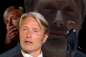 Создать мем: 5 вилок тебе в лицо, mads mikkelsen hannibal, кадр из фильма