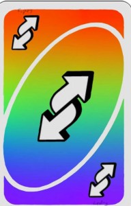 Create meme: UNO reverse, uno reverse card, card UNO