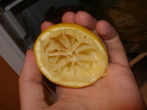 Create meme: squeezed lemon