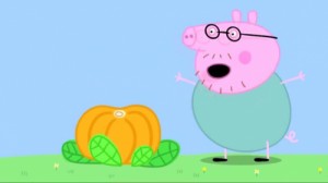 Create meme: peppa pig english, cartoon pig, mommy pig