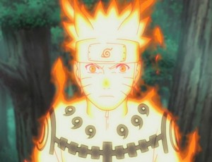 Create meme: naruto nine-tailed mode, naruto shippuuden 325 bölüm izle, naruto in Fox mode