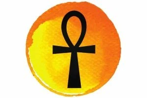 Create meme: egyptian cross ankh, the ankh sign is a symbol of life and immortality