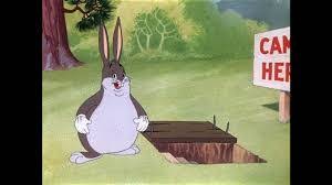 Create meme: Bunny, bugs Bunny, fat bugs Bunny