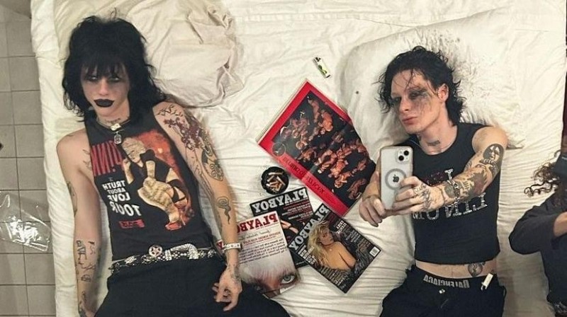 Создать мем: парень, эмо мальчики, black veil brides