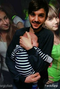 Create meme: Kamran Mammadov, night club, Usman Babayev