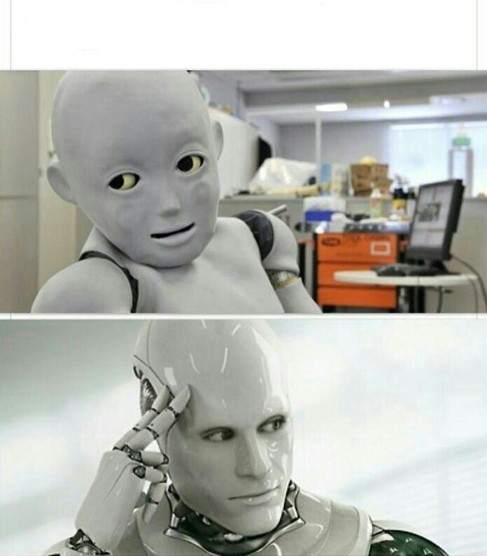 expression meme, человекоподобные роботы". робот тян - Создать мем - M...