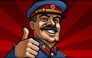 Создать мем: Товарищ Сталин одобряет