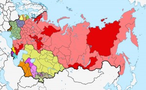 Создать мем: округа российской империи, административное деление ссср, карта советского союза