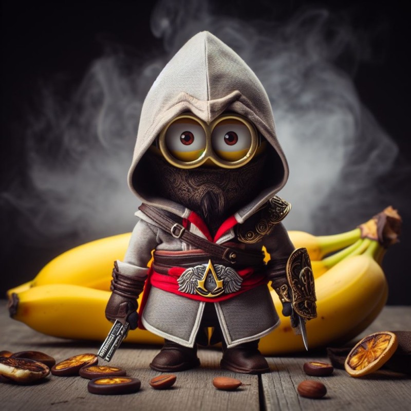 Create meme: Minion assassin, minion , Minion Jack Sparrow