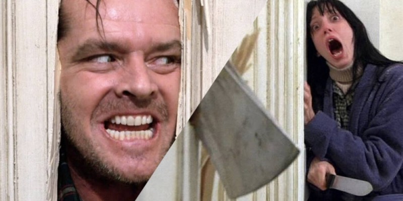 Create meme: the shining Nicholson, the radiance of the king, the shining Jack Nicholson