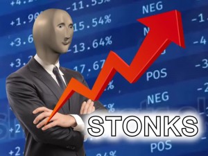 Создать мем: stonks, stonks англичанин, stonks без stonks
