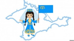 Создать мем: крымскотатарский язык, Мен Къырым