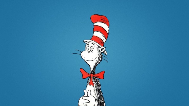 Create meme: the cat in the hat, The cat in the hat is Dr. Seuss, the cat in the hat Dr. Seuss cartoon