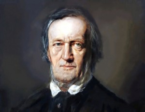 Create meme: portrait, illustration, richard wagner