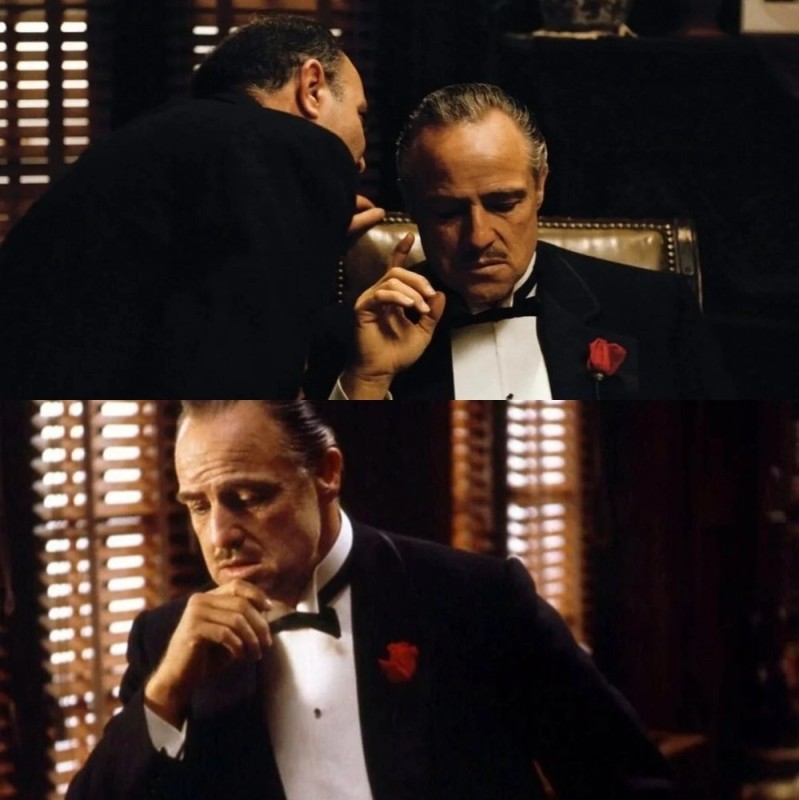 Create meme: don Corleone memes, meme of don Corleone , the godfather Marlon Brando 