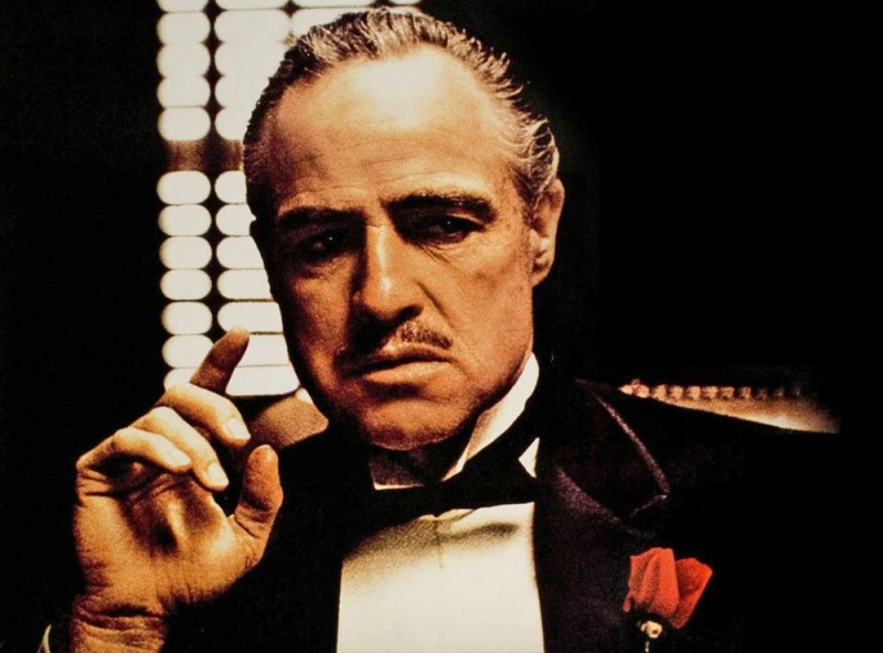 Create meme: Marlon Brando the godfather, meme godfather , don Corleone 