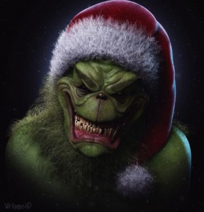 Create meme: how the Grinch stole Christmas smile