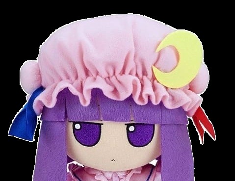 Создать мем: touhou plush, patchouli knowledge, игрушка пачули