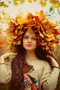 Create meme: girl autumn, autumn