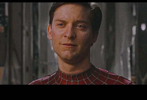 Create meme: Spider-Man 3: The enemy in Reflection, spider man Tobey Maguire, Tobey Maguire spider man 3