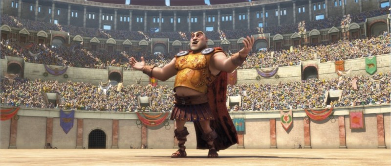 Create meme: Colosseum gladiator fights in Rome, gladiators of rome, Gladiators of Rome cartoon 2012