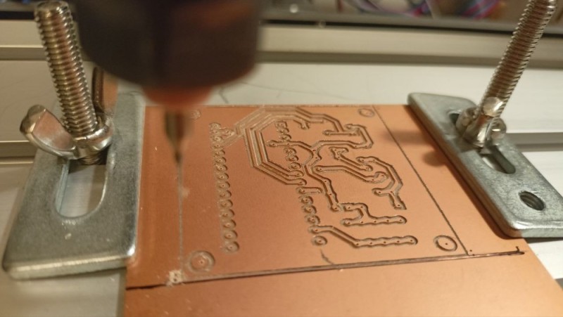 Создать мем: печатная плата на станке чпу cnc 3018, чпу фрезеровка, фрезеровка печатной платы cnc 3018