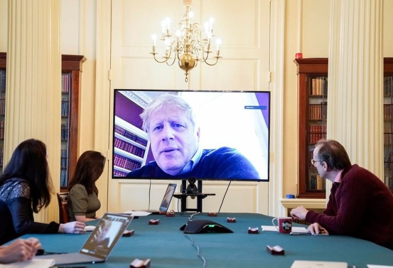 Create meme: David ike, mironov sergey mikhailovich, British Prime Minister Boris Johnson