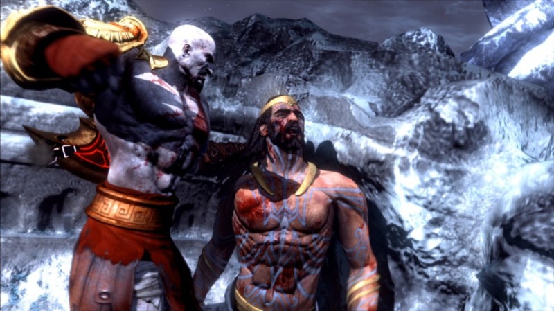 Создать мем: god of war iii, кратос, арес god of war