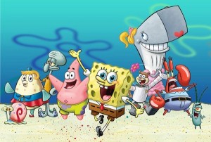 Create meme: spongebob, spongebob and his friends, spongebob Squarepants heroes