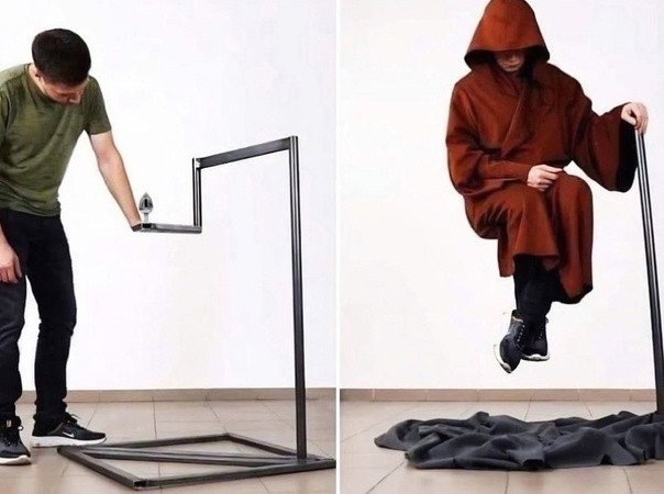 Создать мем: levitating man, левитирующий человек, популярные мемы 2022
