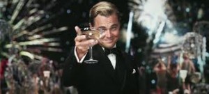 Create meme: toast, a toast to those, DiCaprio