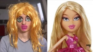 Create meme: doll, doll, Bratz dolls makeup