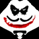 Создать мем: логотип клана с джокером, нашивка джокер, улыбка джокера