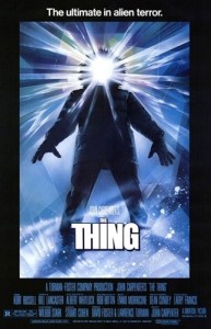 Создать мем: the thing 1982 poster, фильм нечто 1982 обложка, нечто 1982