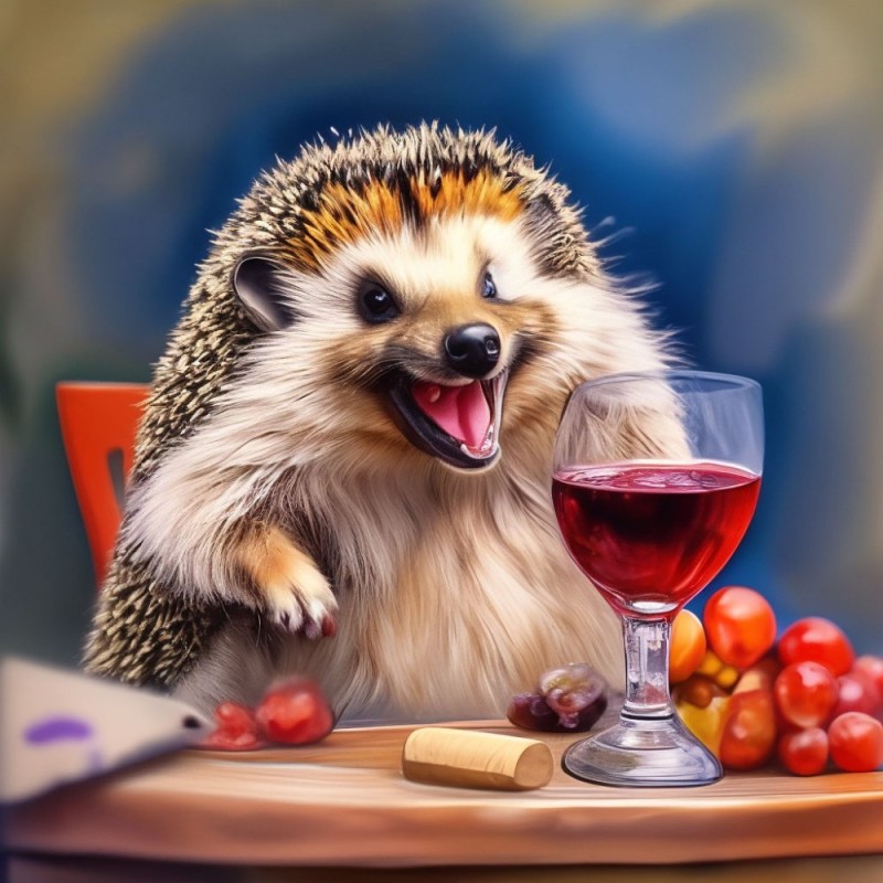 Create meme: hedgehog , the hedgehog is cool, rabid hedgehog
